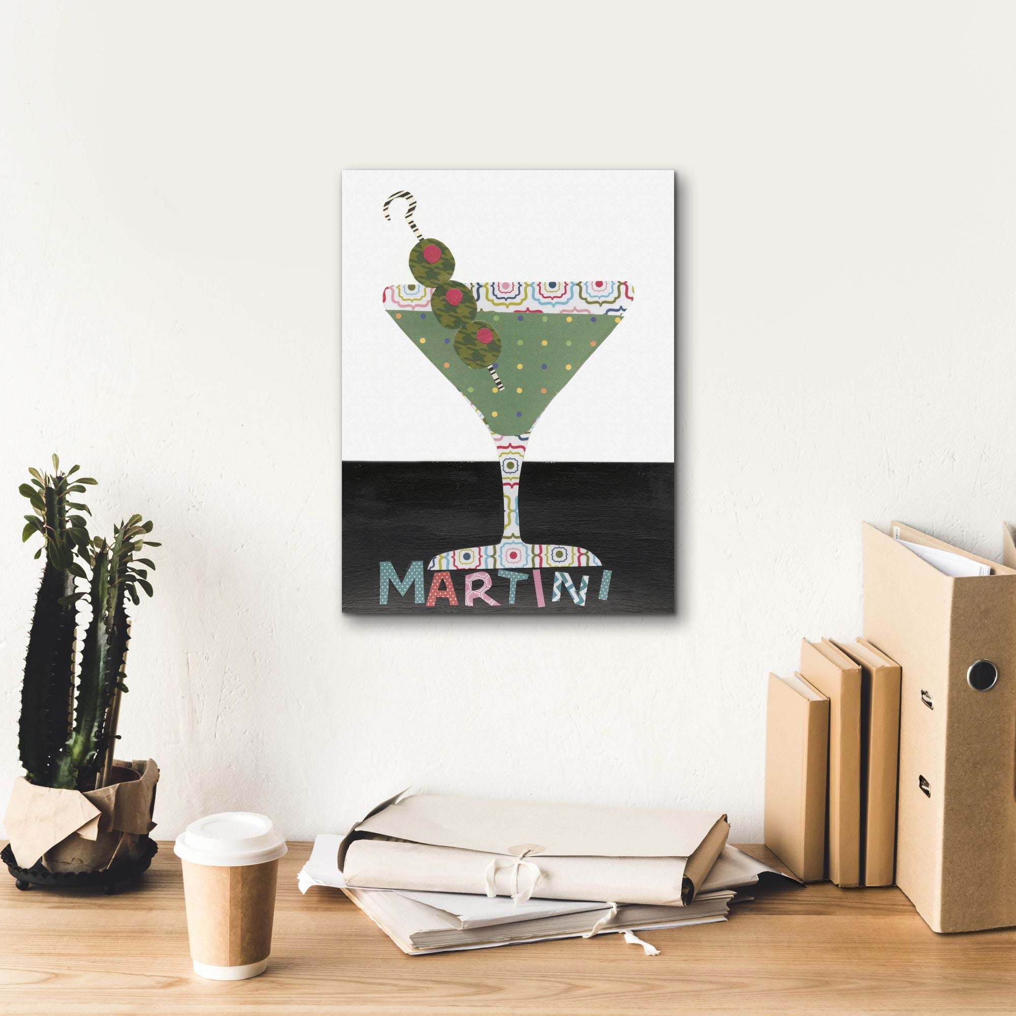 'Mix Me a Drink II' by Regina Moore, Canvas Wall Art,12 x 16