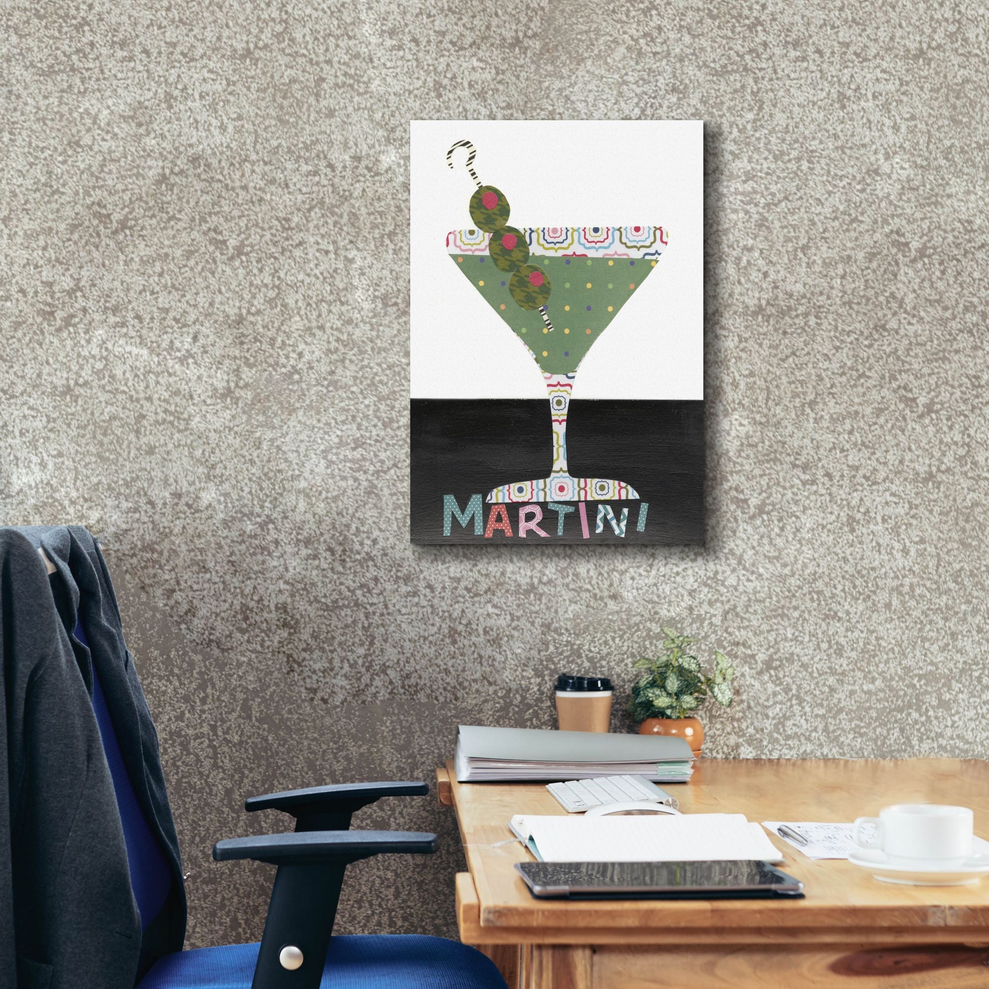 'Mix Me a Drink II' by Regina Moore, Canvas Wall Art,18 x 26