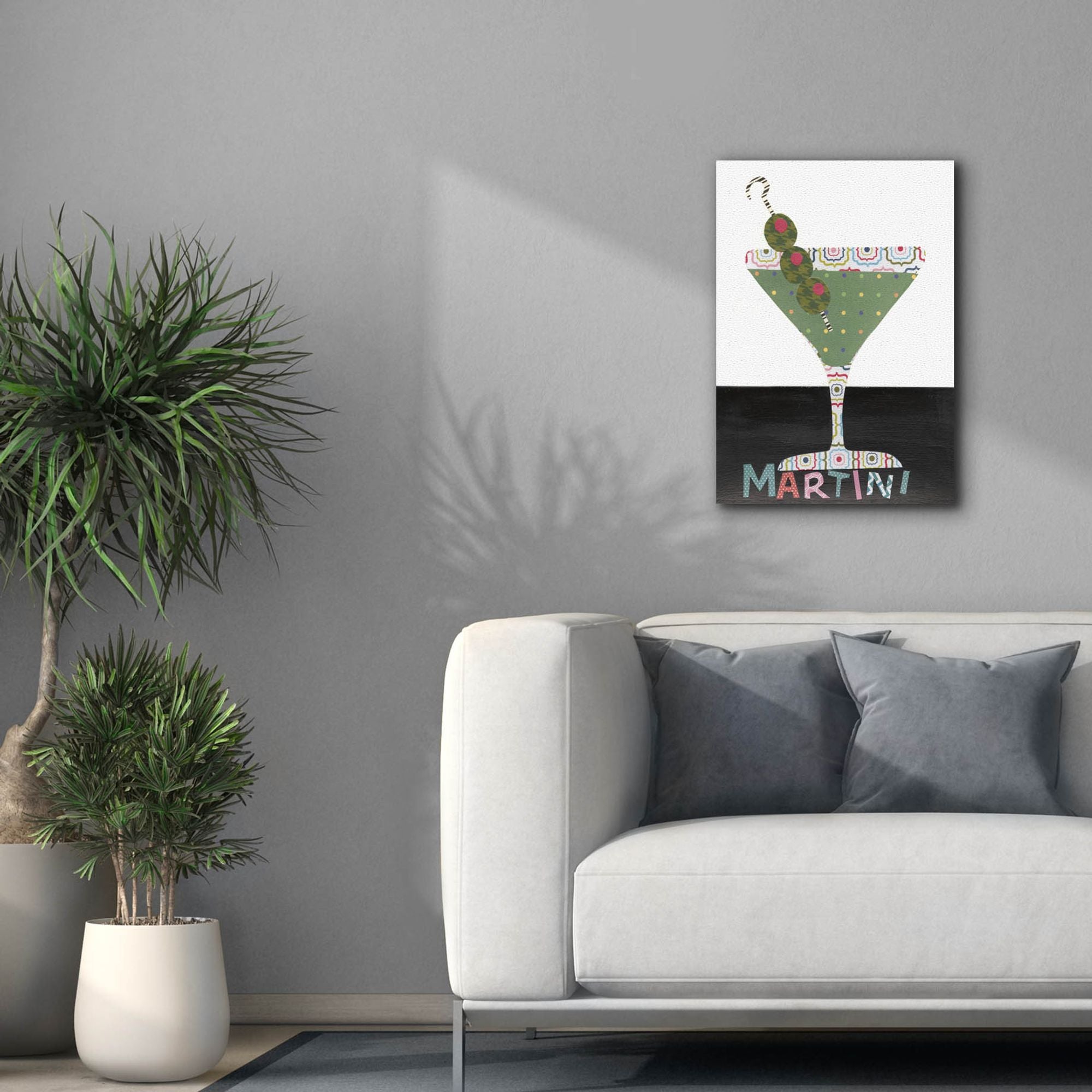 'Mix Me a Drink II' by Regina Moore, Canvas Wall Art,18 x 26