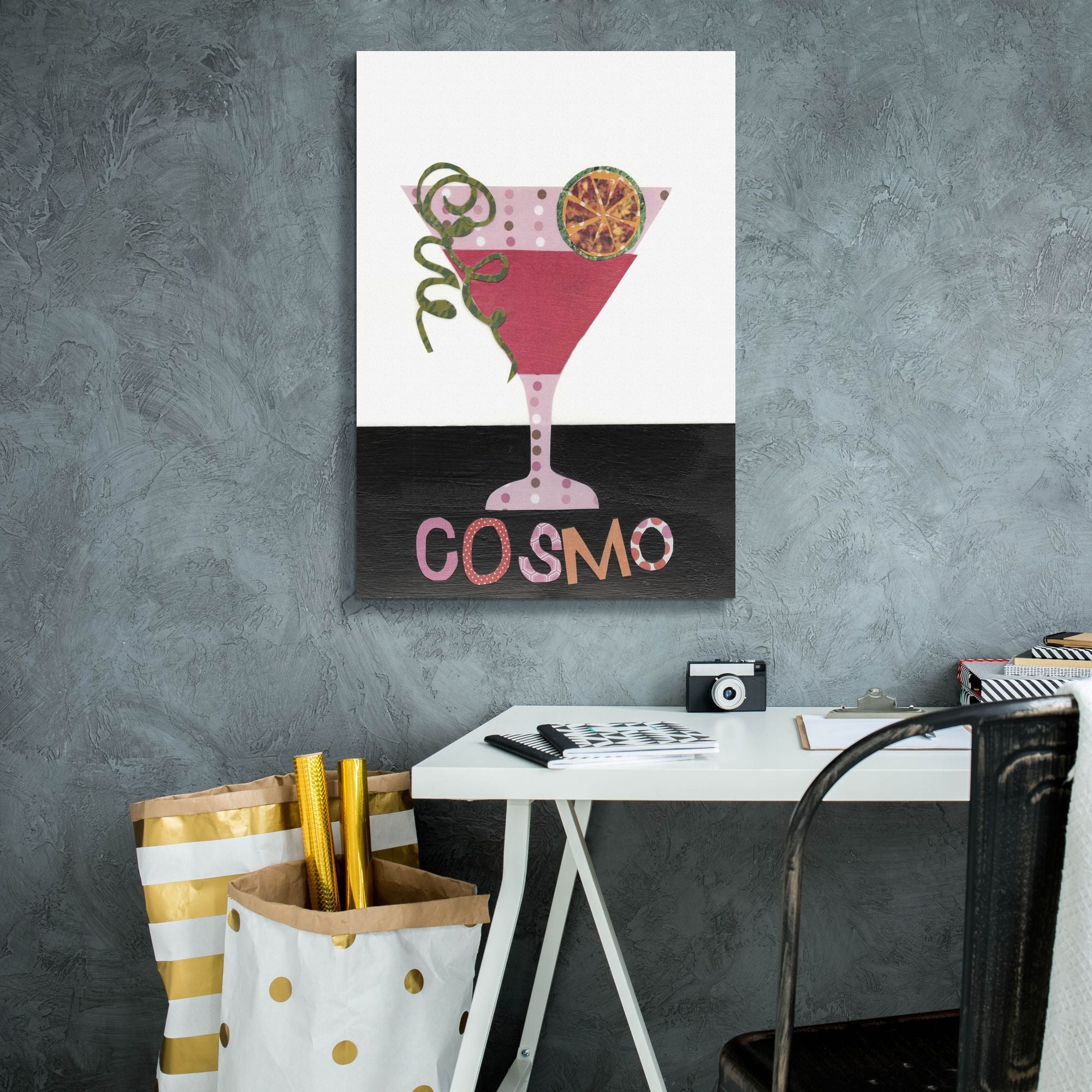 'Mix Me a Drink III' by Regina Moore, Canvas Wall Art,18 x 26
