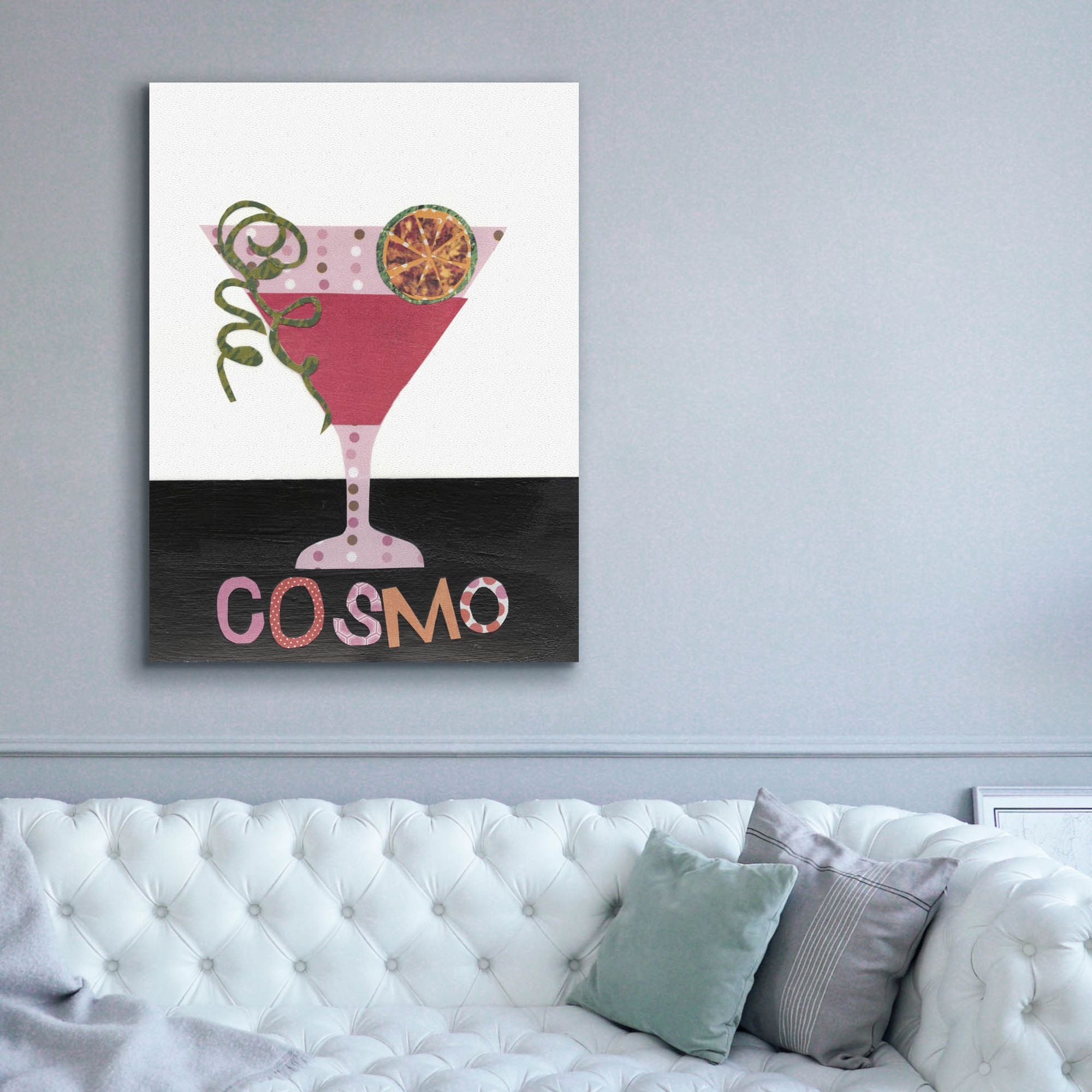 'Mix Me a Drink III' by Regina Moore, Canvas Wall Art,40x54