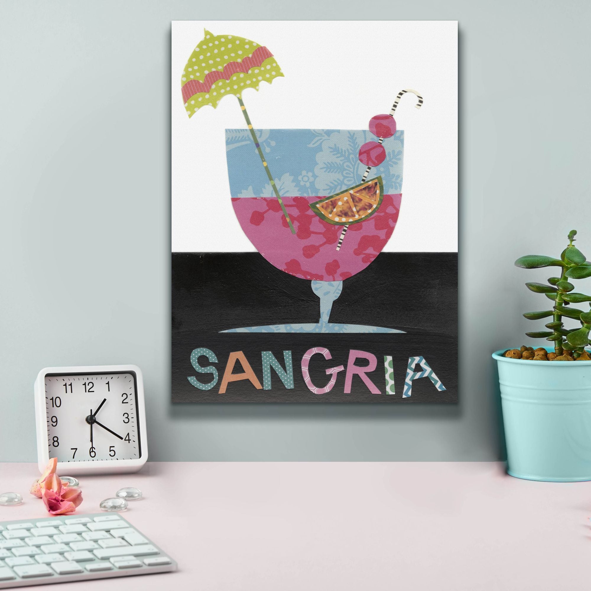 'Mix Me a Drink V' by Regina Moore, Canvas Wall Art,12 x 16
