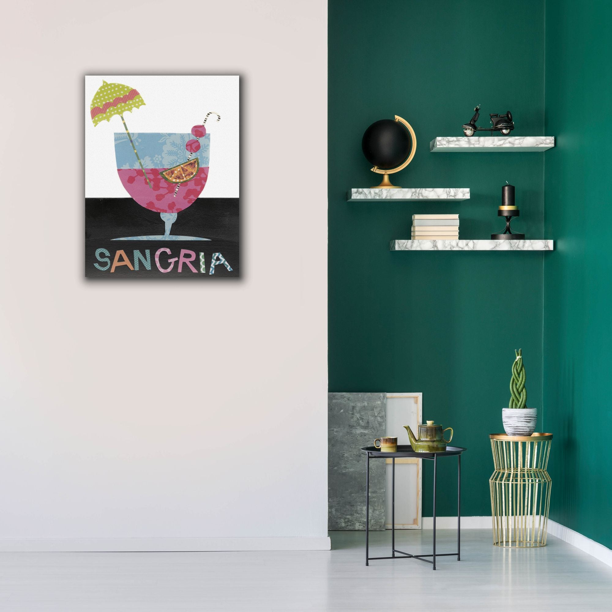 'Mix Me a Drink V' by Regina Moore, Canvas Wall Art,26 x 34