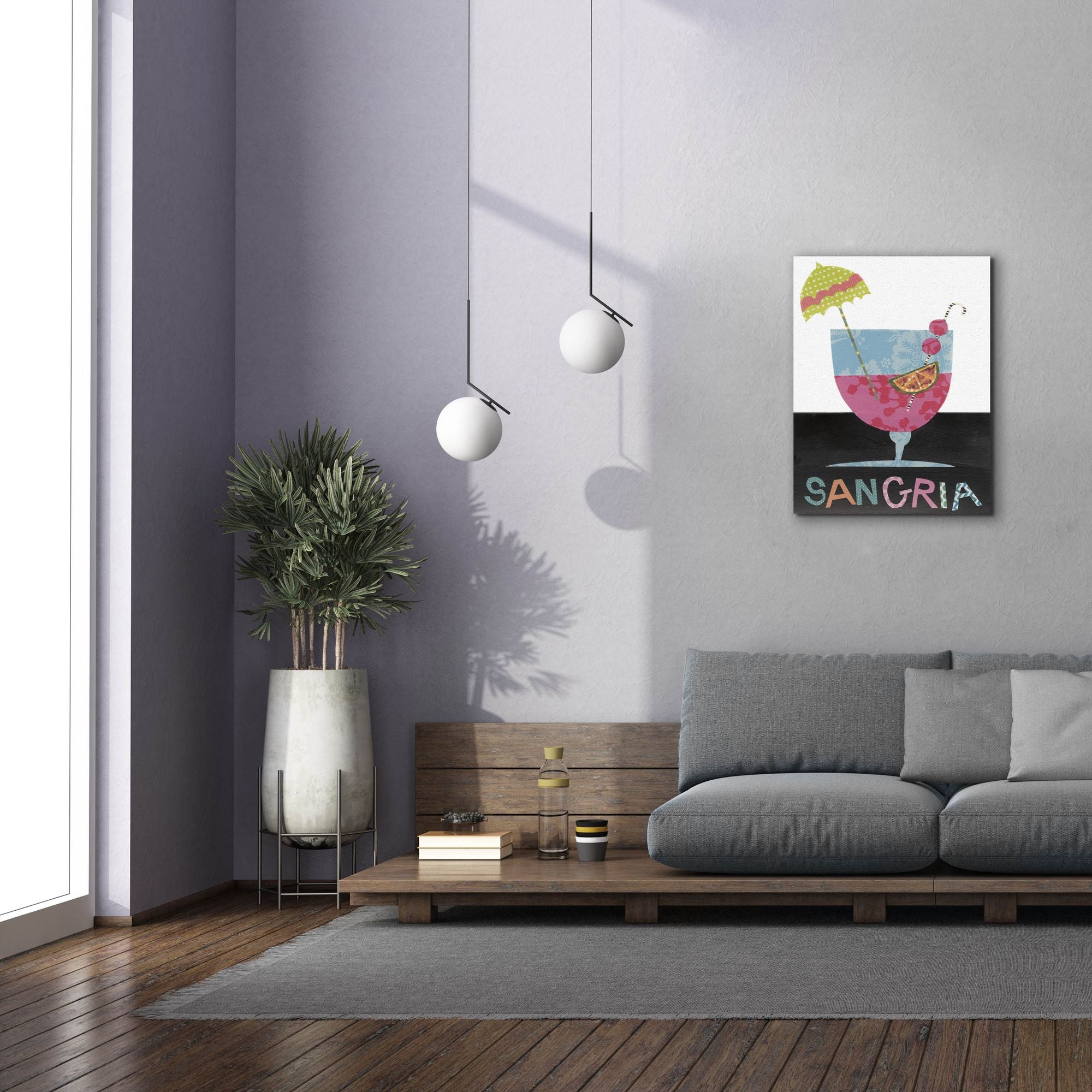 'Mix Me a Drink V' by Regina Moore, Canvas Wall Art,26 x 34