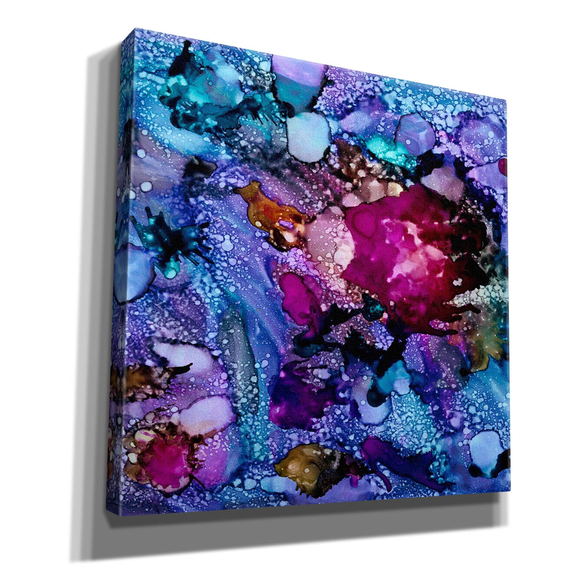 'Purple Outburst I' by Regina Moore, Canvas Wall Art