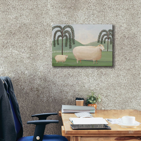 Image of 'Folk Farm I' by Regina Moore, Canvas Wall Art,26 x 18