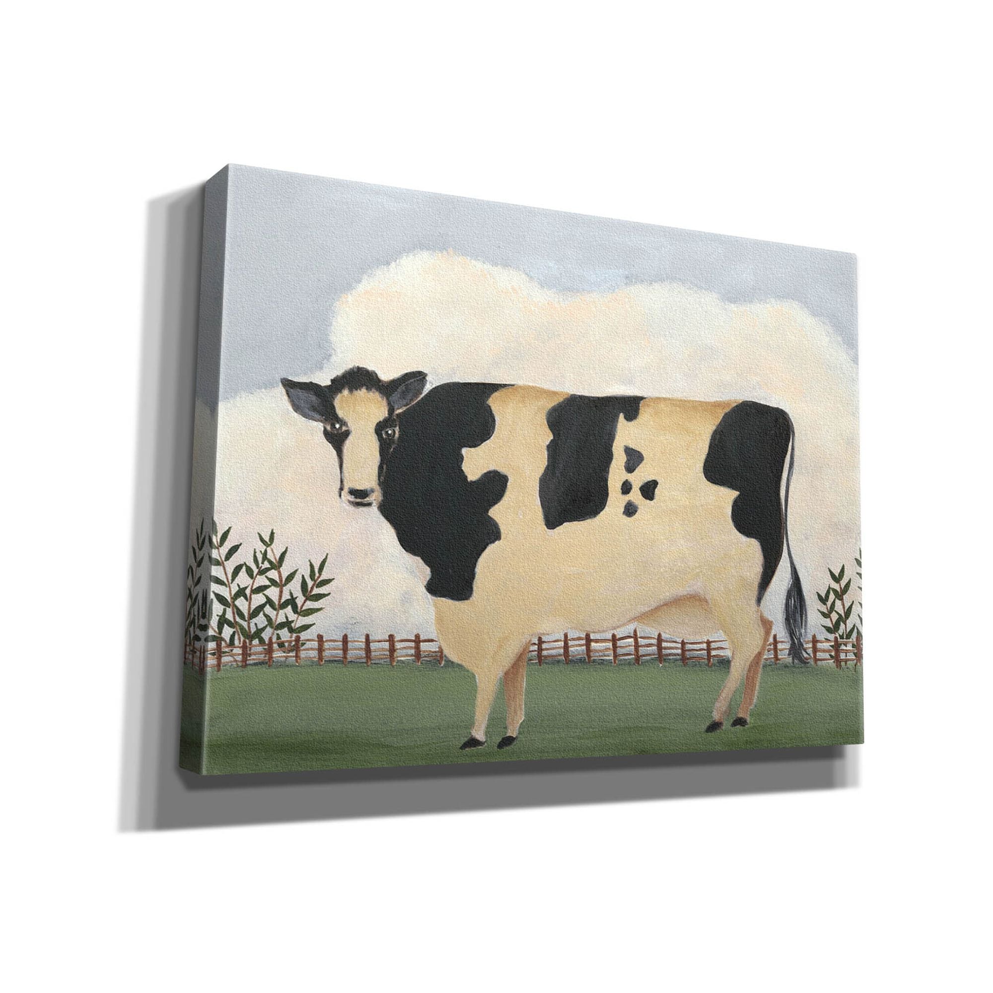 'Folk Farm II' by Regina Moore, Canvas Wall Art