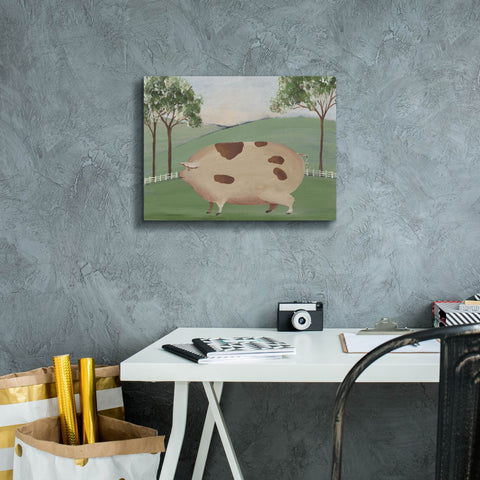 Image of 'Folk Farm III' by Regina Moore, Canvas Wall Art,16 x 12