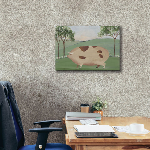 Image of 'Folk Farm III' by Regina Moore, Canvas Wall Art,26 x 18