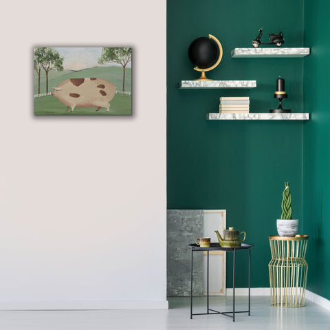 Image of 'Folk Farm III' by Regina Moore, Canvas Wall Art,26 x 18