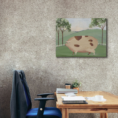 Image of 'Folk Farm III' by Regina Moore, Canvas Wall Art,34 x 26