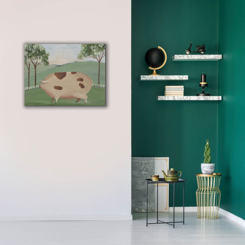 Image of 'Folk Farm III' by Regina Moore, Canvas Wall Art,34 x 26
