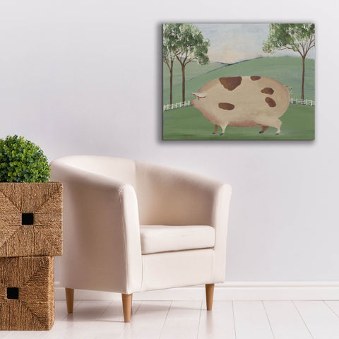Image of 'Folk Farm III' by Regina Moore, Canvas Wall Art,34 x 26