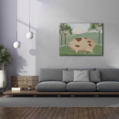 Image of 'Folk Farm III' by Regina Moore, Canvas Wall Art,54x40