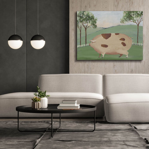 Image of 'Folk Farm III' by Regina Moore, Canvas Wall Art,54x40