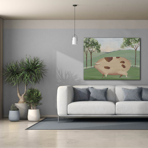 Image of 'Folk Farm III' by Regina Moore, Canvas Wall Art,54x40