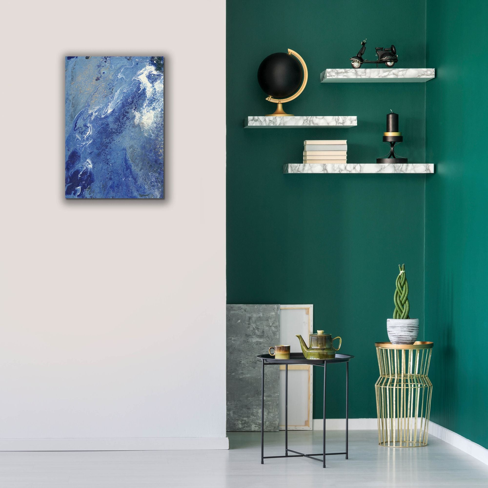 'Blue Hawaii I' by Regina Moore, Canvas Wall Art,18 x 26