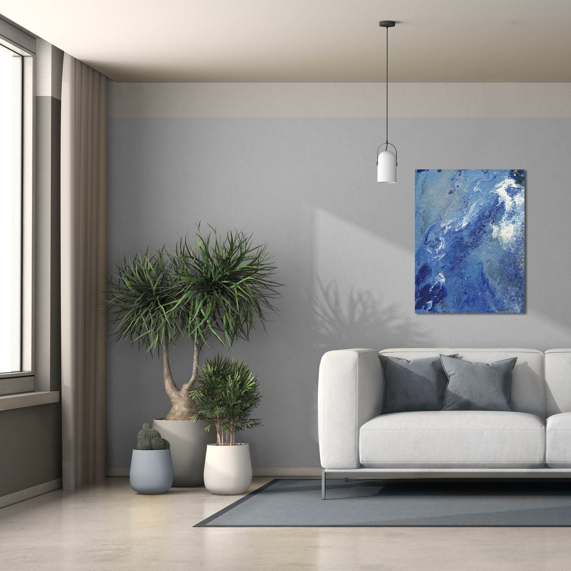 'Blue Hawaii I' by Regina Moore, Canvas Wall Art,26 x 34