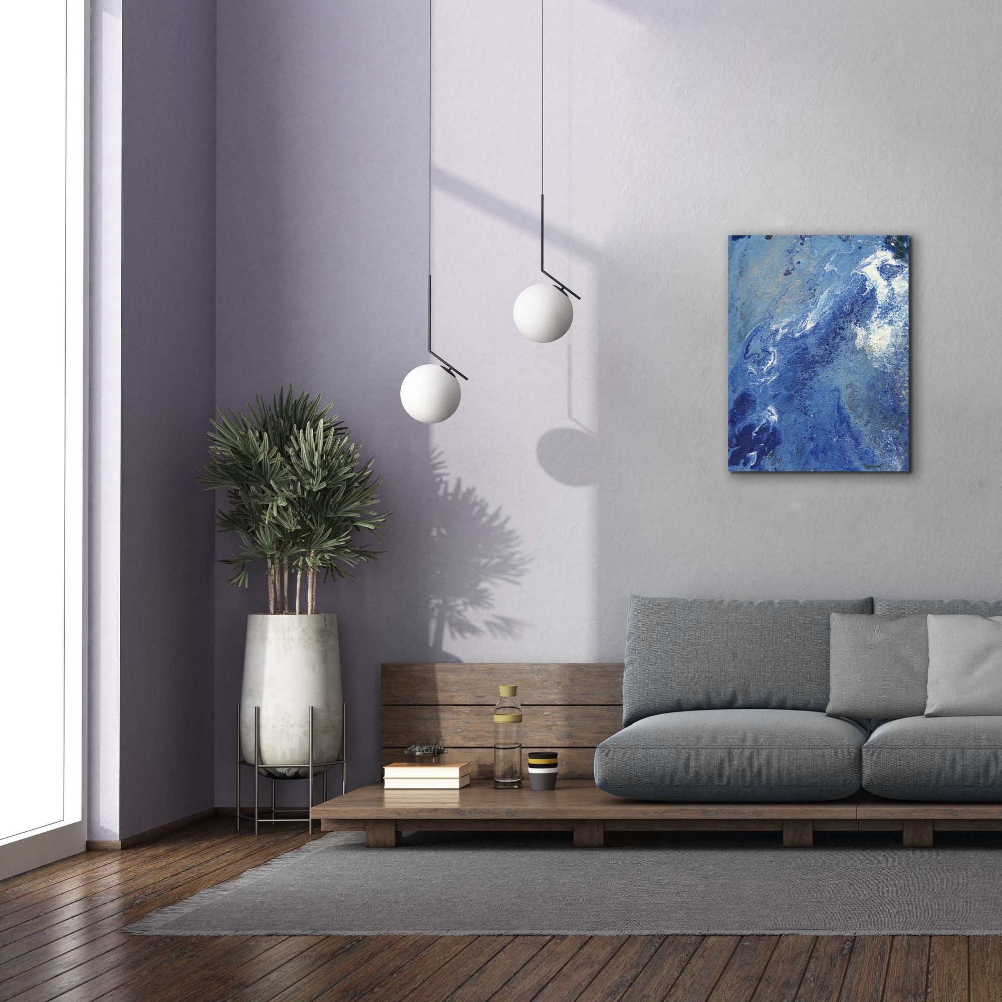 'Blue Hawaii I' by Regina Moore, Canvas Wall Art,26 x 34
