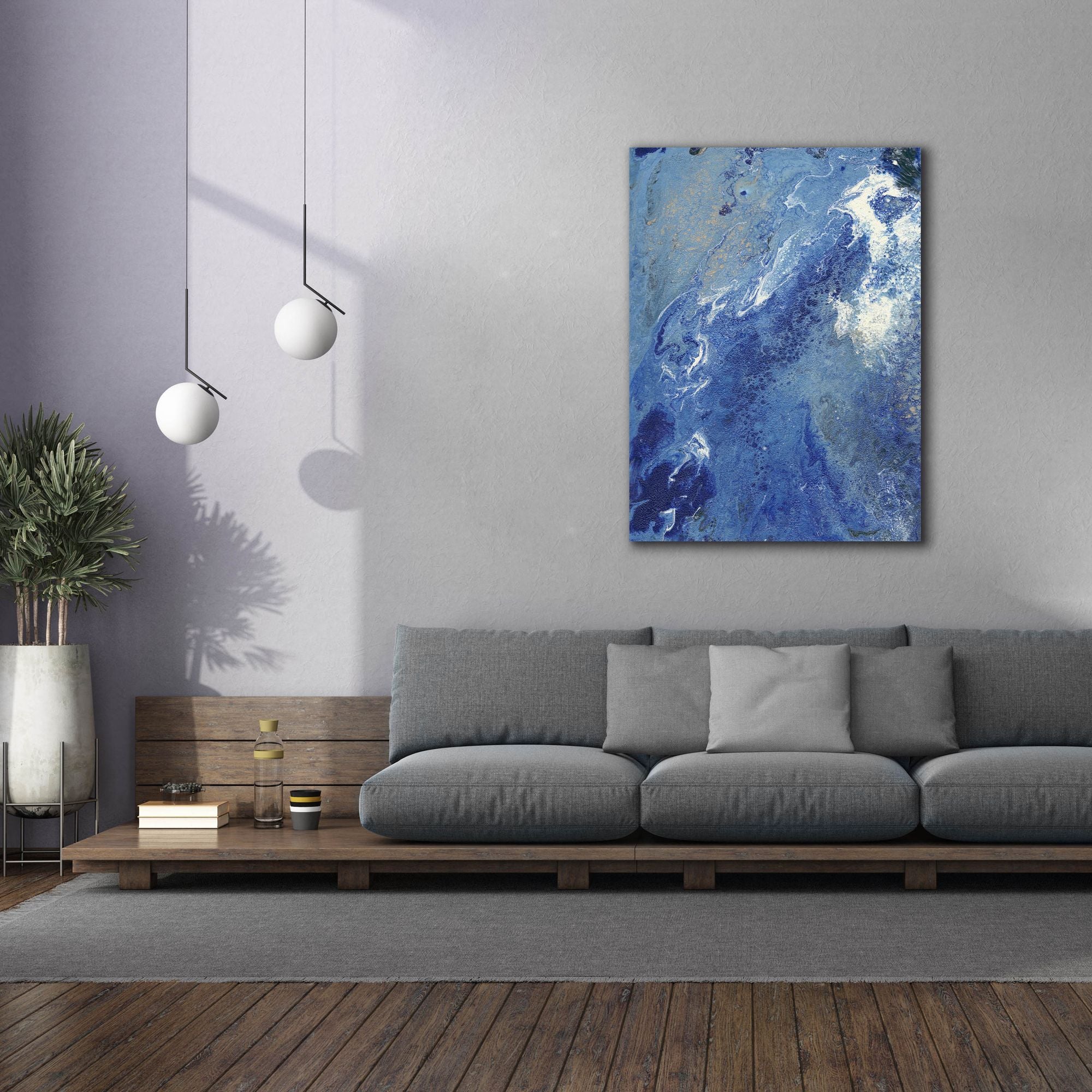 'Blue Hawaii I' by Regina Moore, Canvas Wall Art,40x54