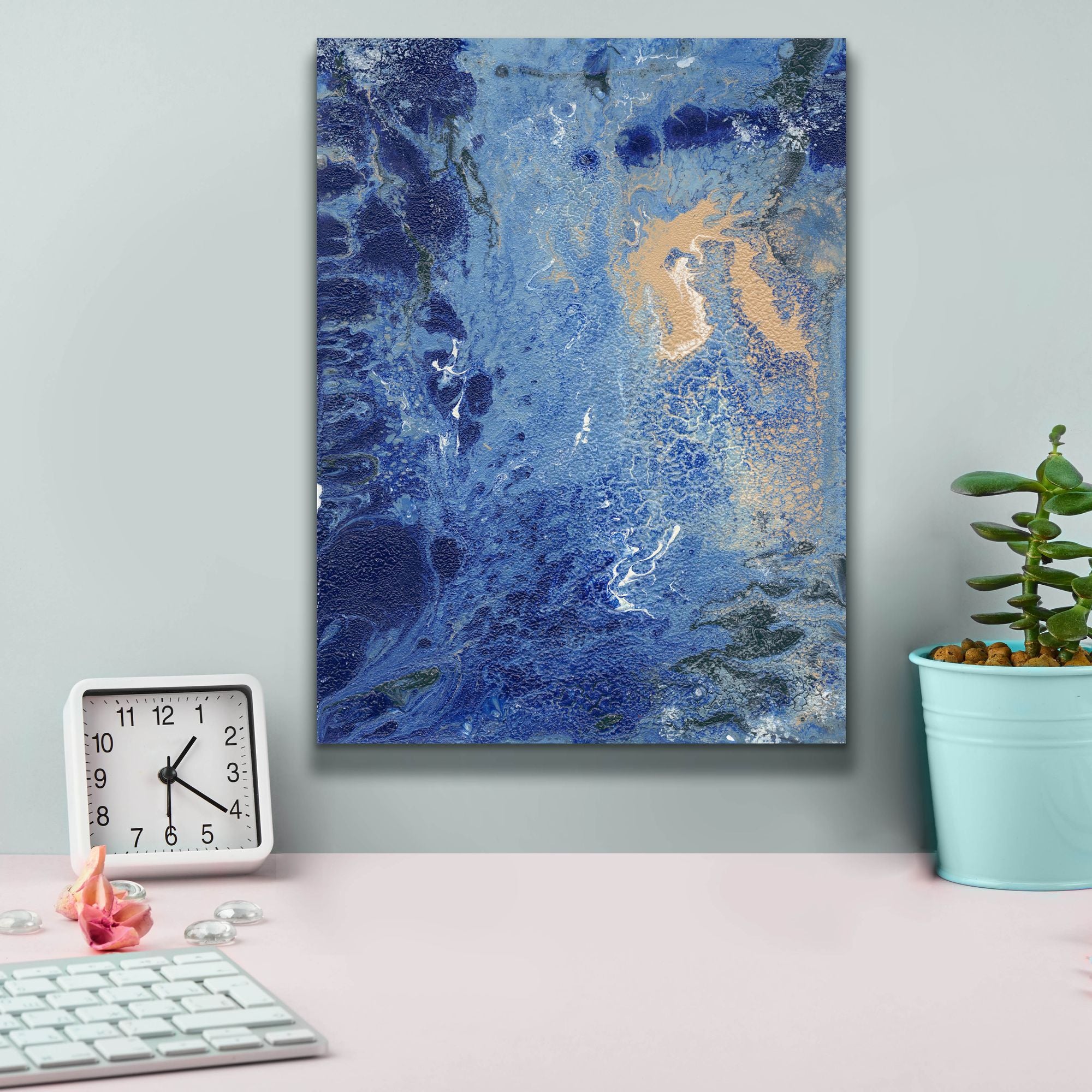 'Blue Hawaii II' by Regina Moore, Canvas Wall Art,12 x 16