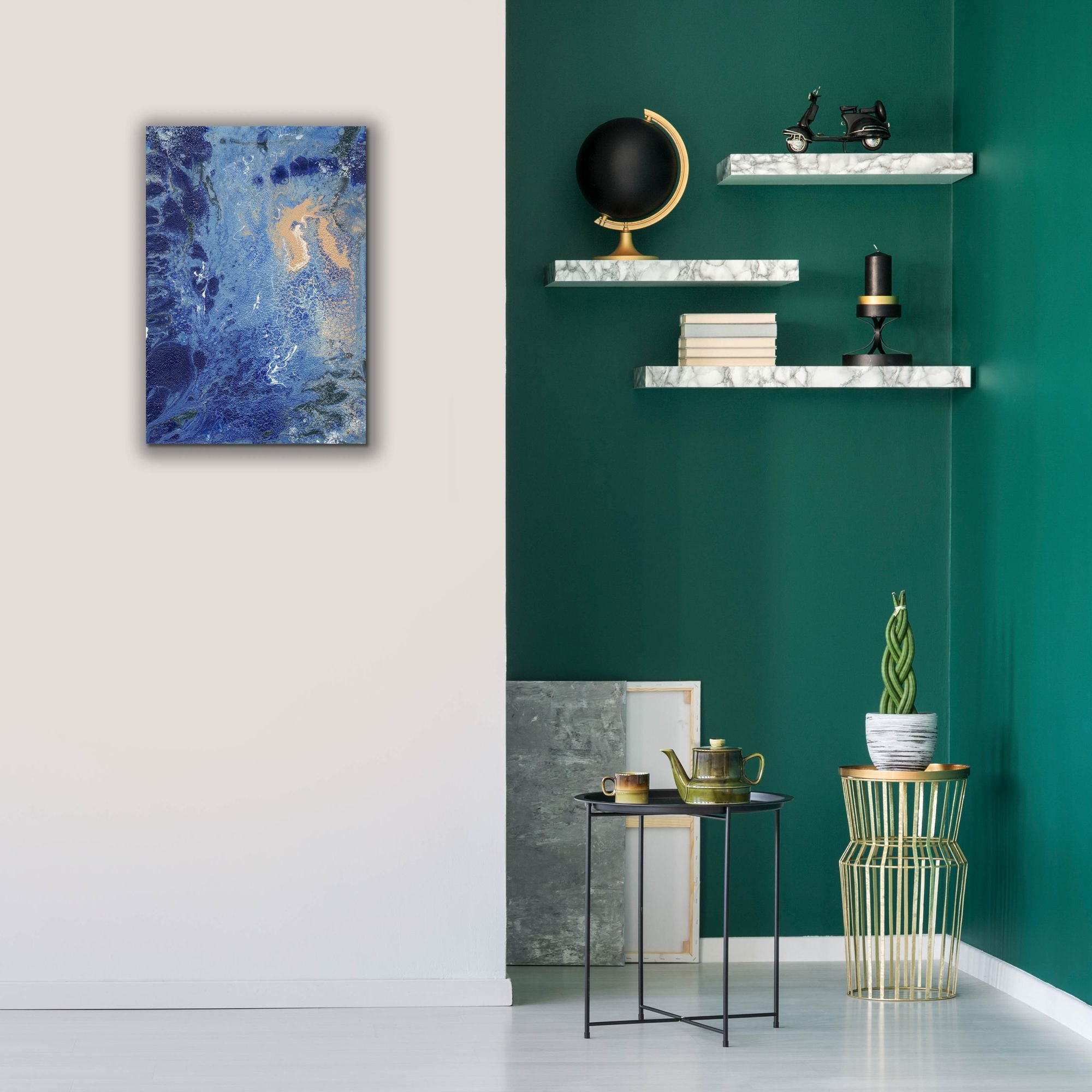 'Blue Hawaii II' by Regina Moore, Canvas Wall Art,18 x 26