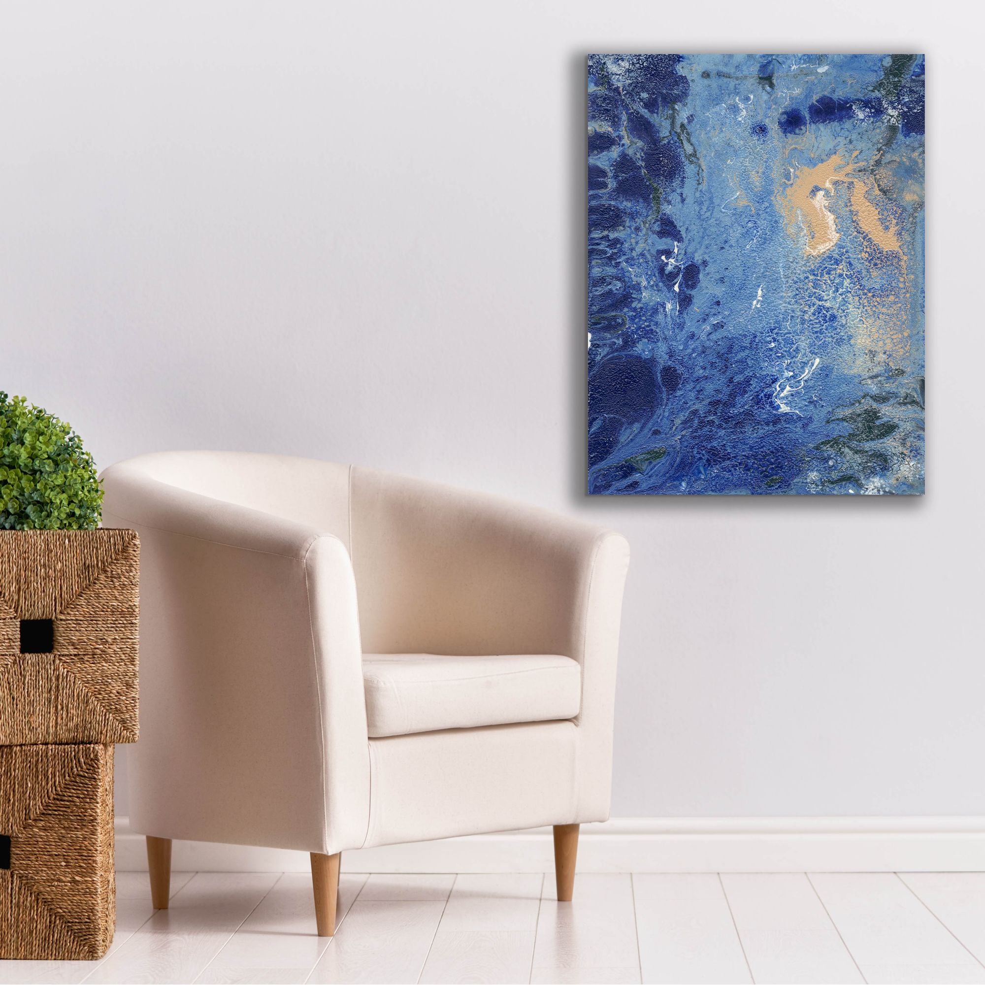 'Blue Hawaii II' by Regina Moore, Canvas Wall Art,26 x 34