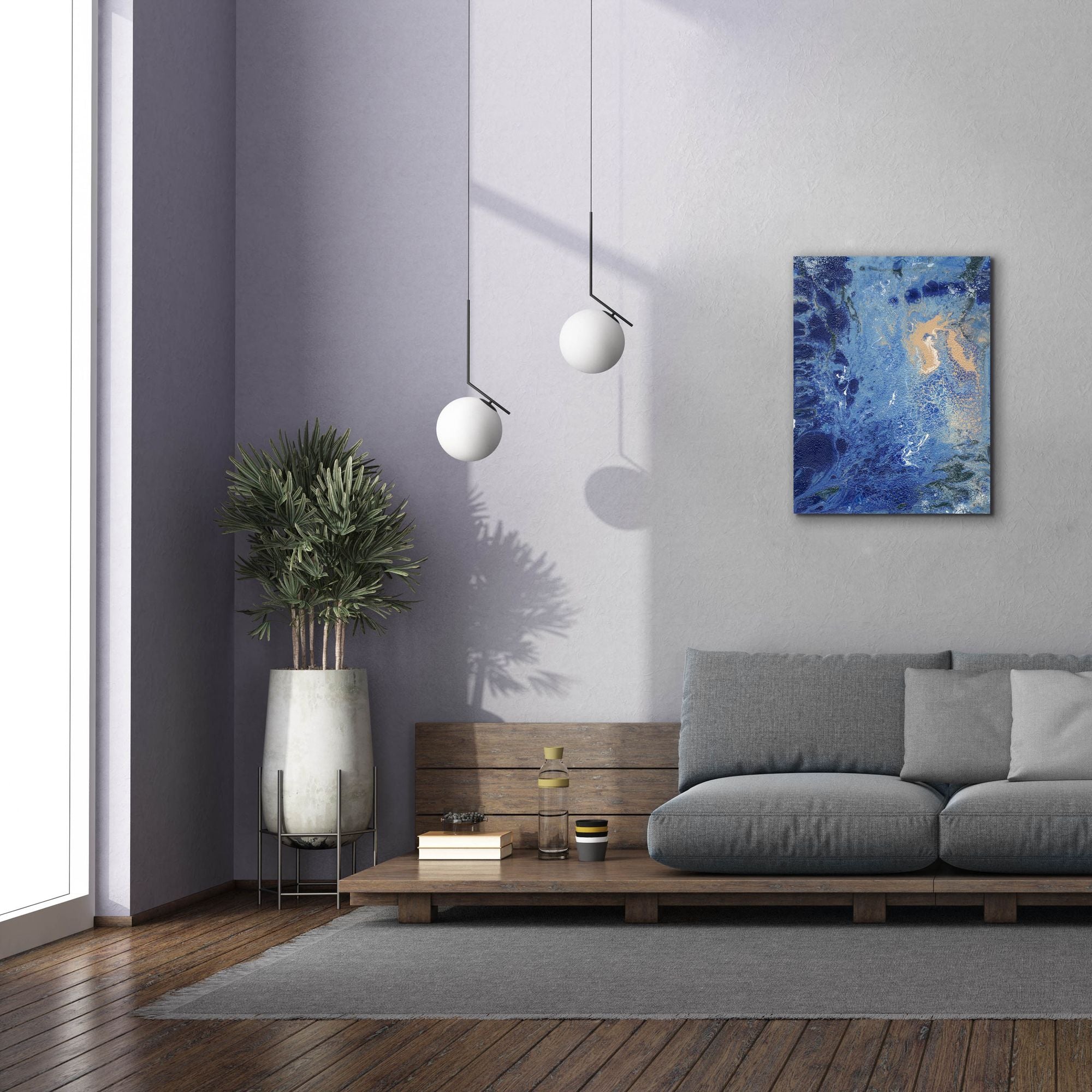 'Blue Hawaii II' by Regina Moore, Canvas Wall Art,26 x 34