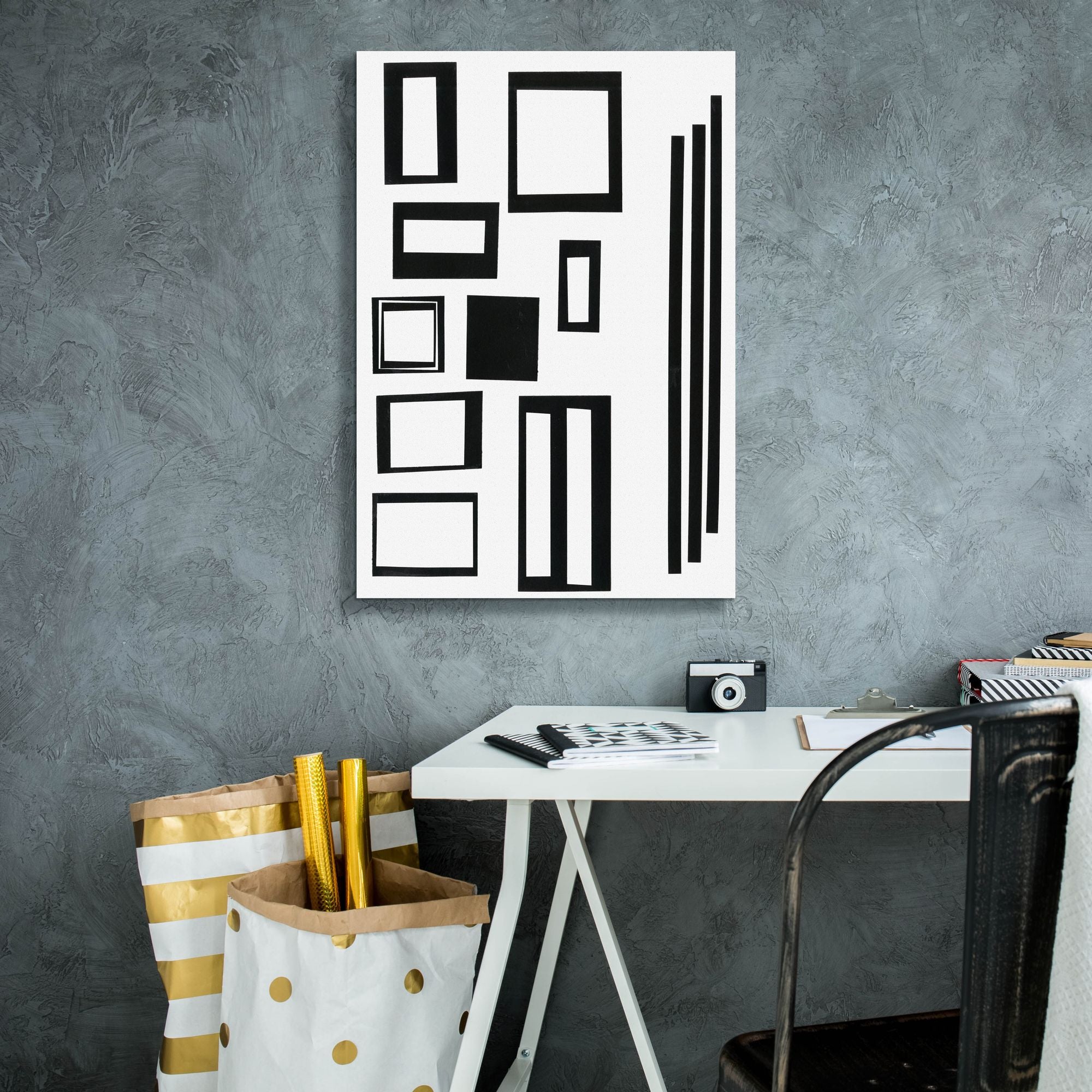 'Prestige IX' by Regina Moore, Canvas Wall Art,18 x 26
