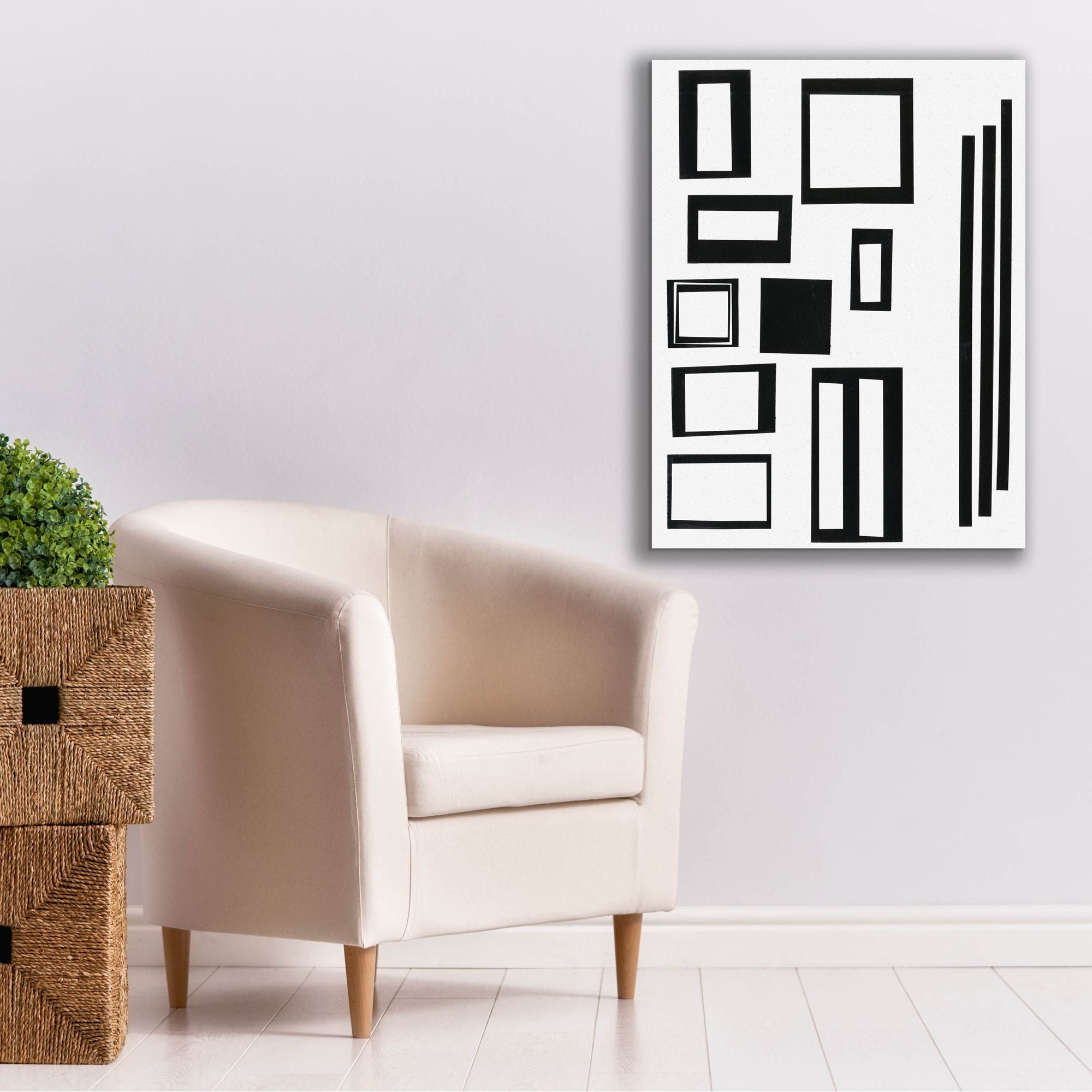'Prestige IX' by Regina Moore, Canvas Wall Art,26 x 34