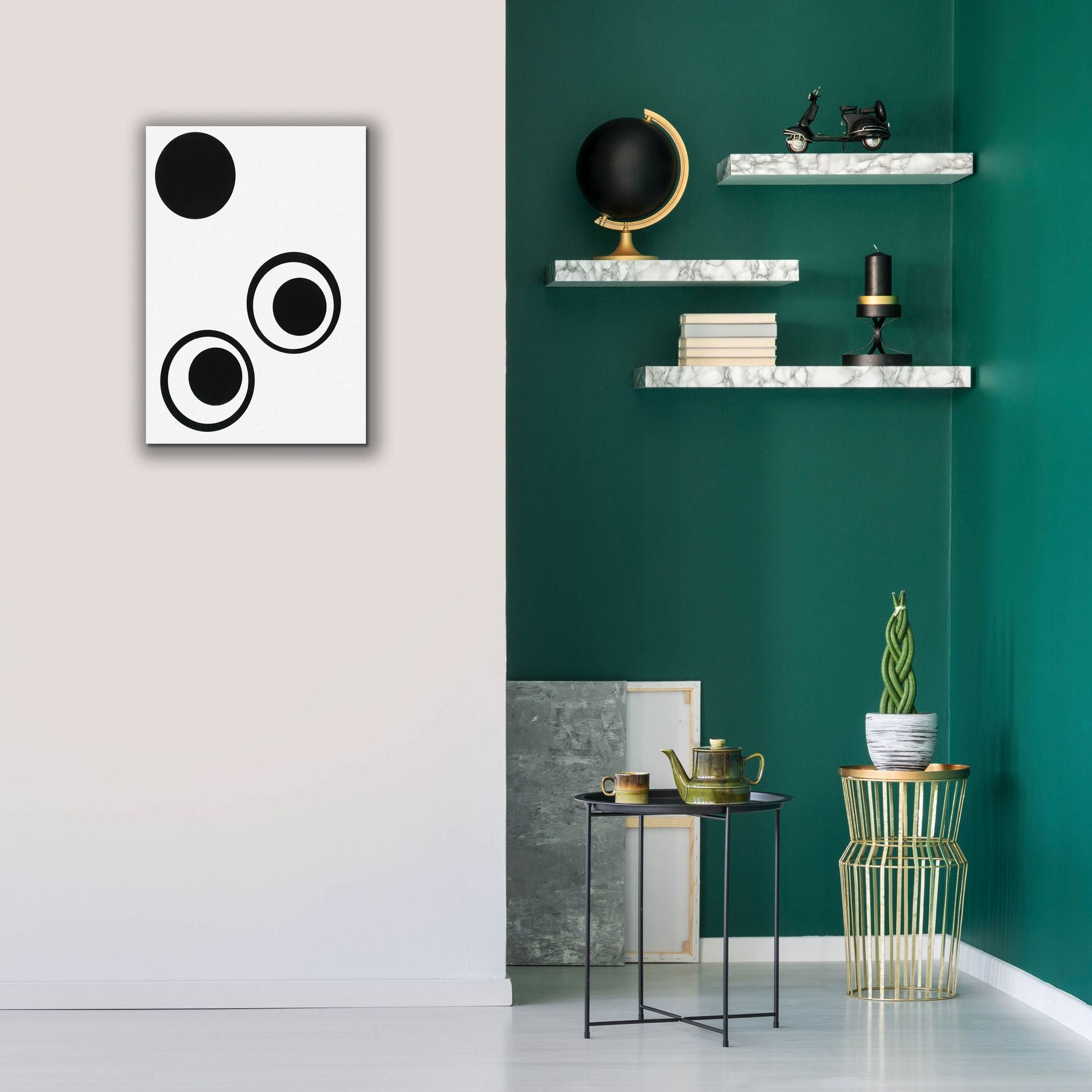 'Prestige V' by Regina Moore, Canvas Wall Art,18 x 26