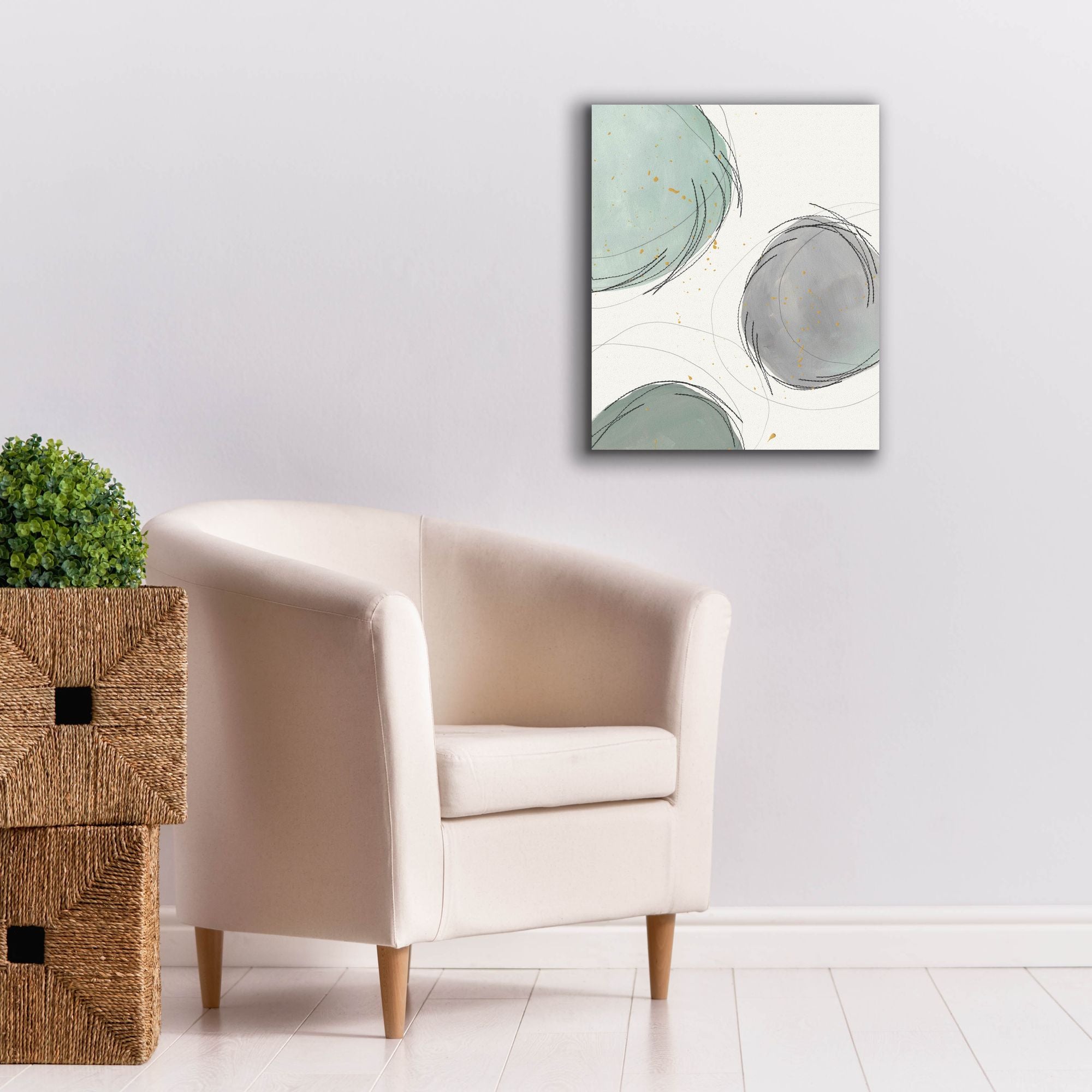 'Encircled Orbits I' by Regina Moore, Canvas Wall Art,20 x 24