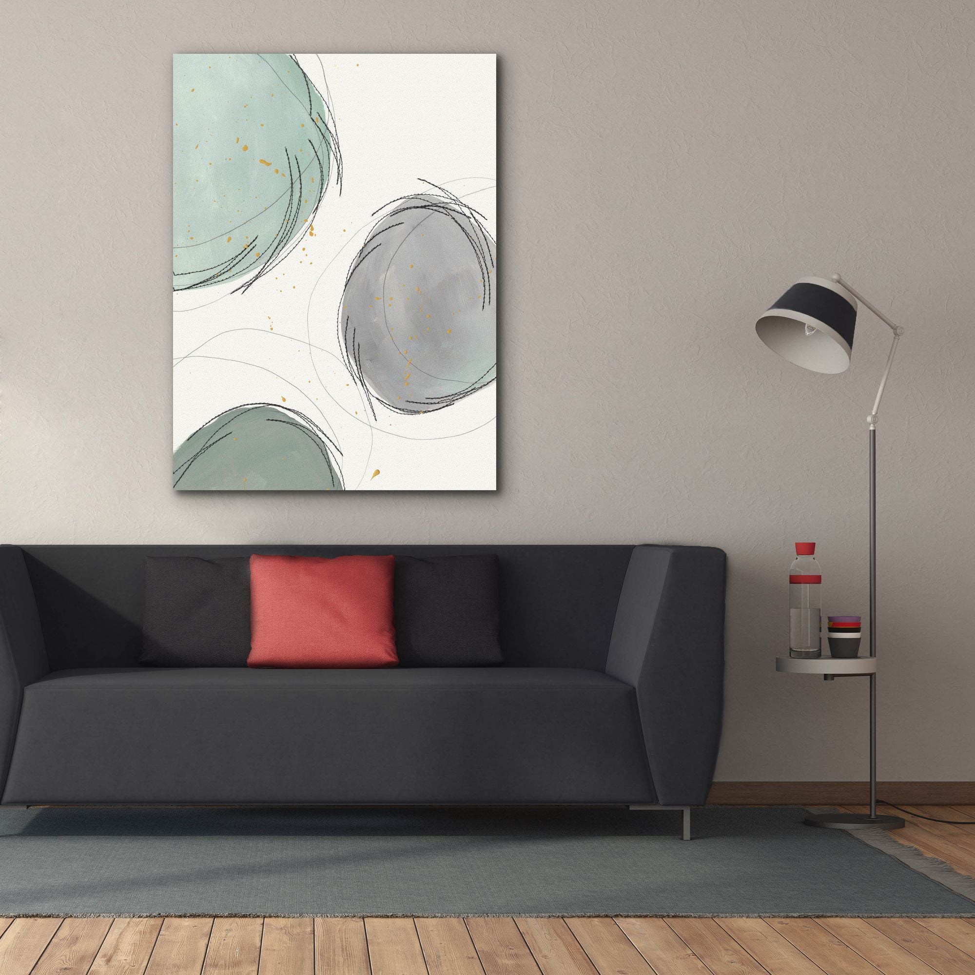 'Encircled Orbits I' by Regina Moore, Canvas Wall Art,40x54