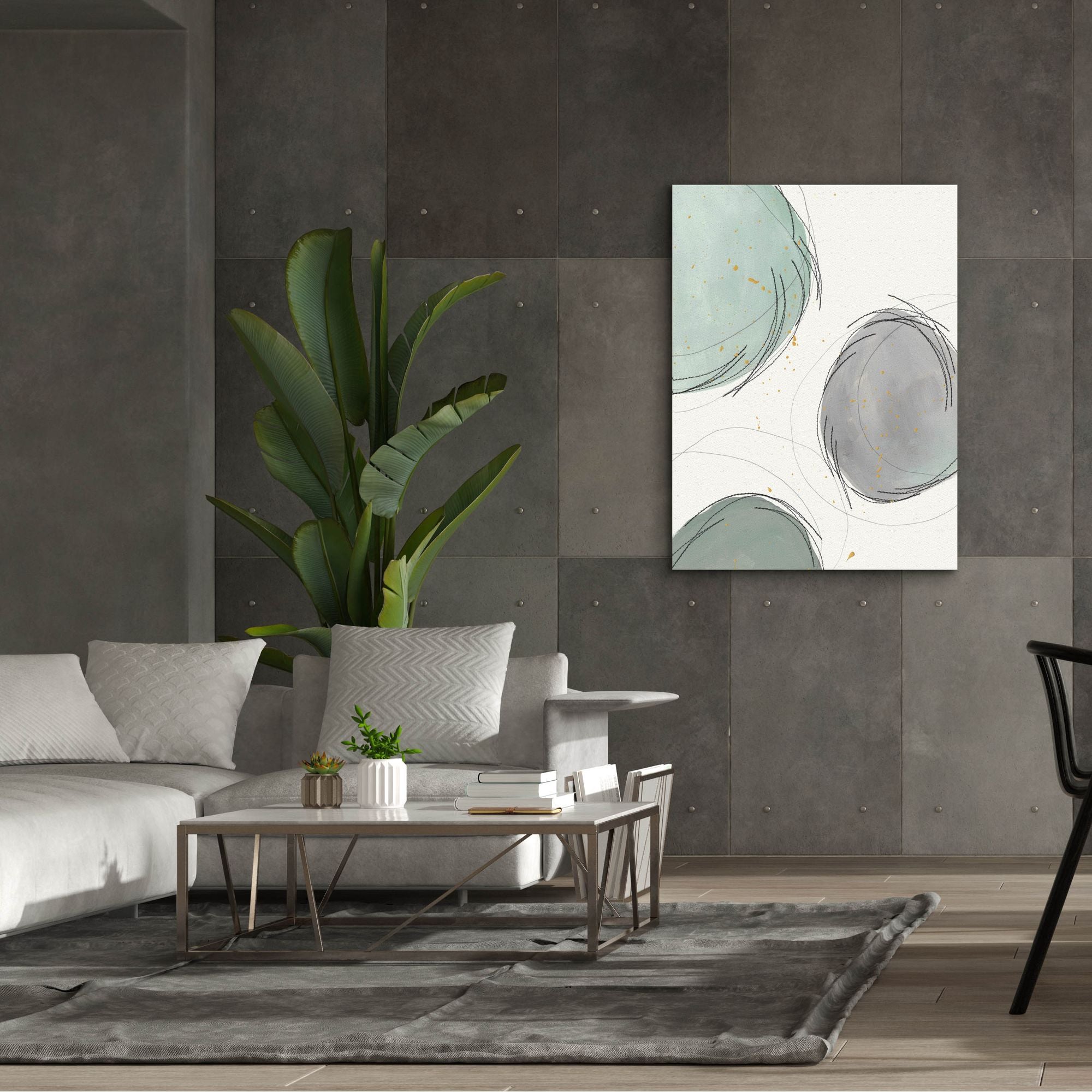 'Encircled Orbits I' by Regina Moore, Canvas Wall Art,40x54