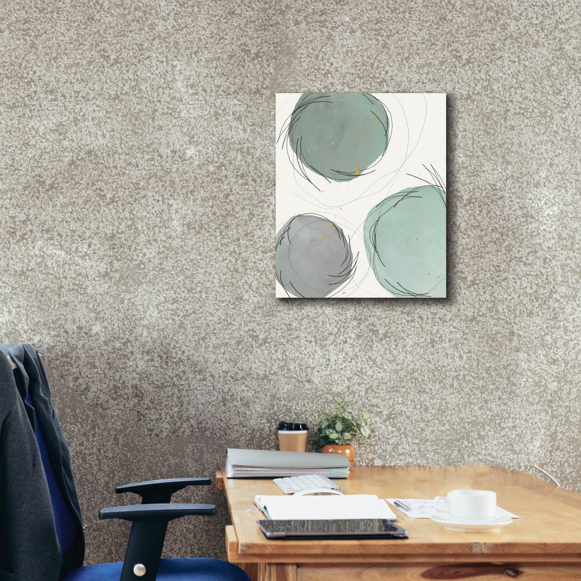 'Encircled Orbits II' by Regina Moore, Canvas Wall Art,20 x 24