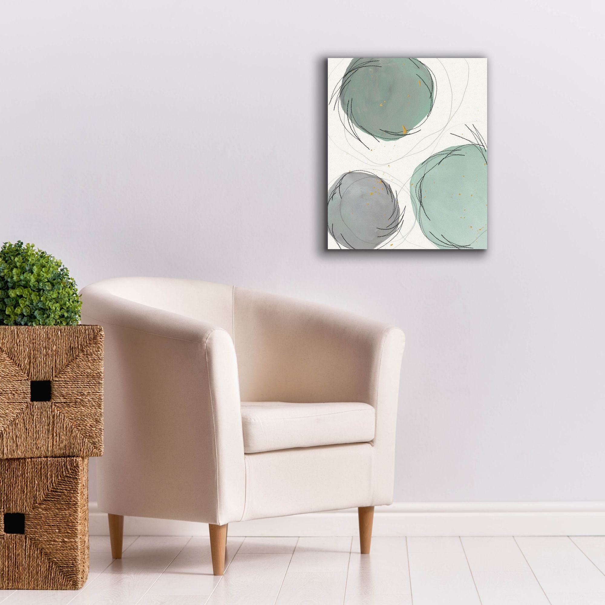 'Encircled Orbits II' by Regina Moore, Canvas Wall Art,20 x 24