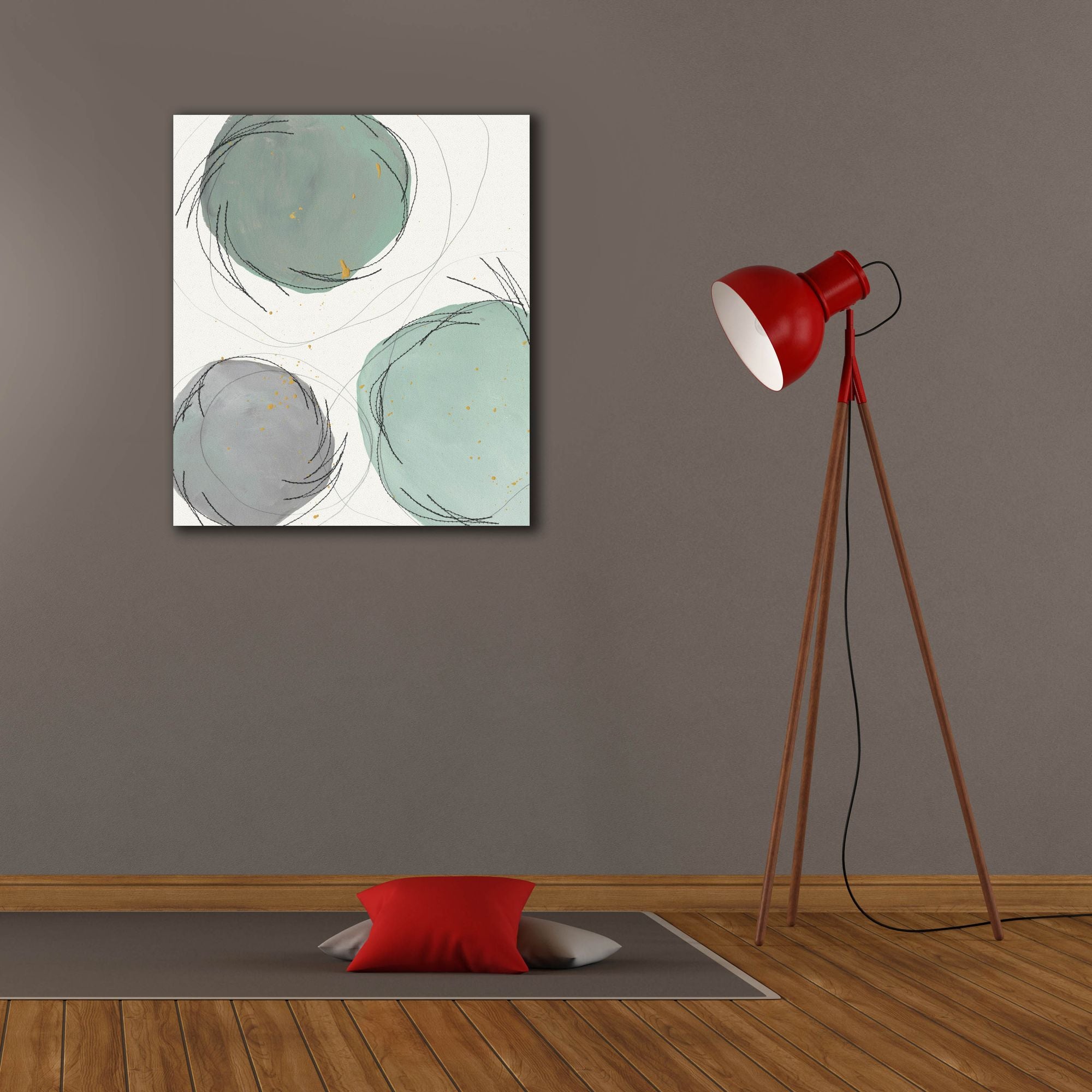 'Encircled Orbits II' by Regina Moore, Canvas Wall Art,26x30