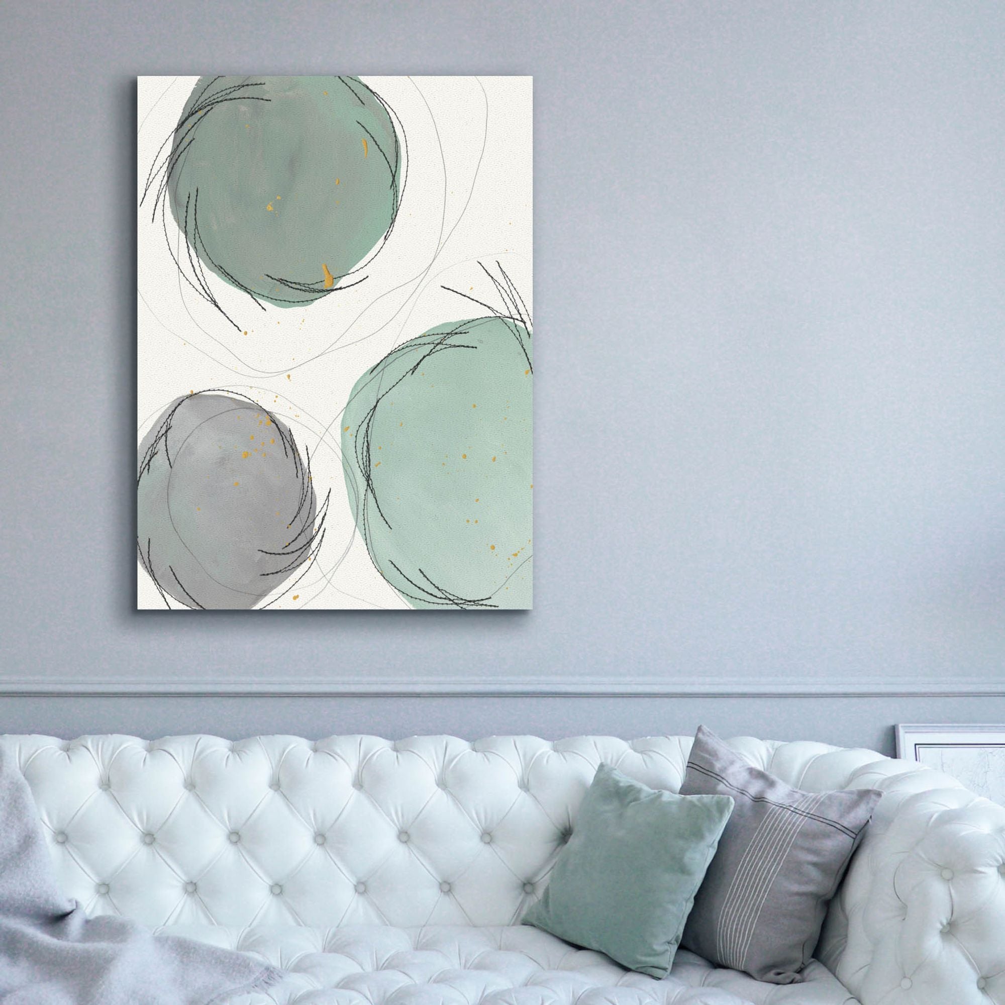 'Encircled Orbits II' by Regina Moore, Canvas Wall Art,40x54