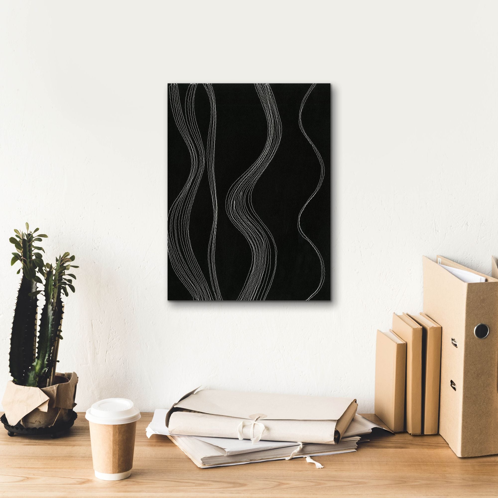 'Rippling Stitches I' by Regina Moore, Canvas Wall Art,12 x 16