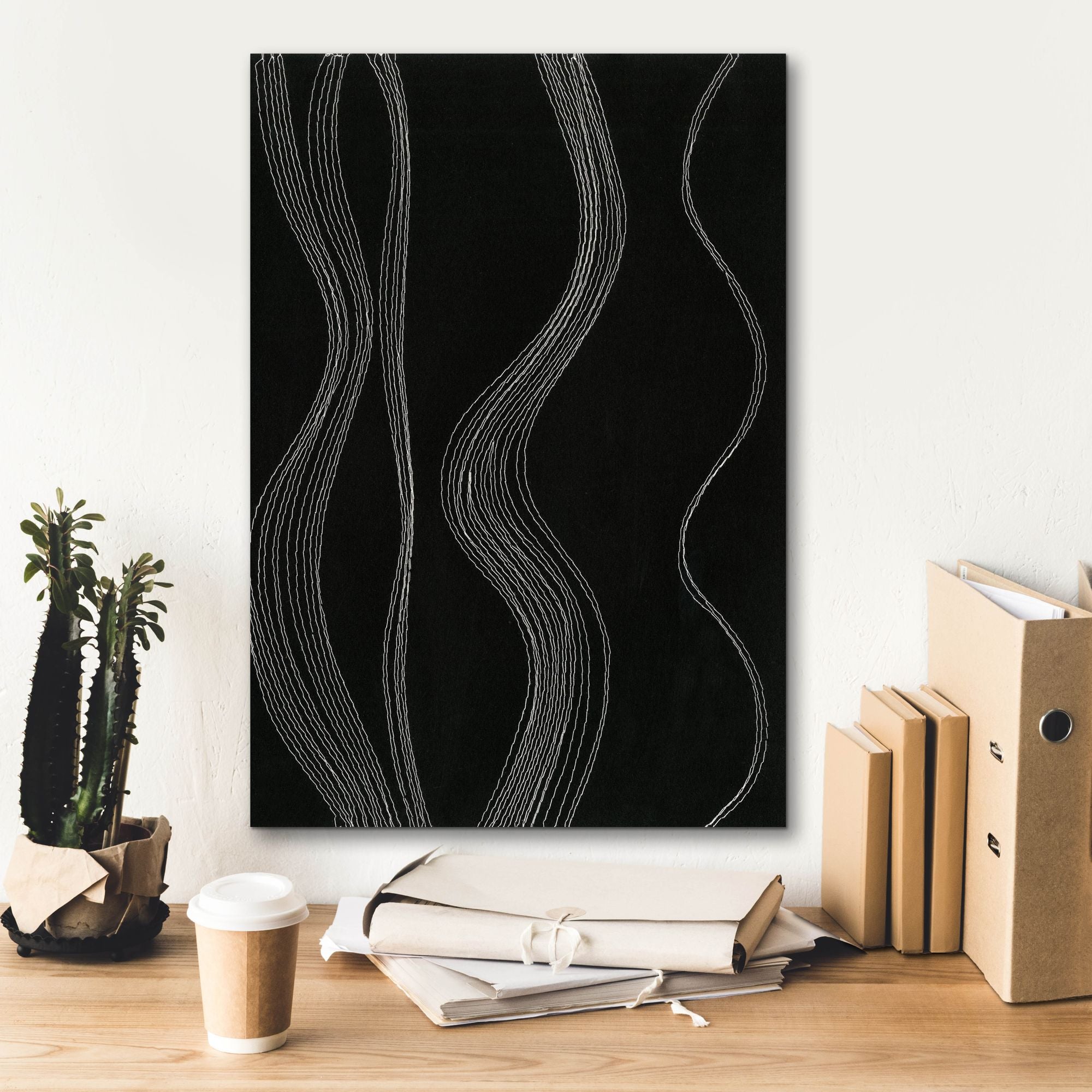 'Rippling Stitches I' by Regina Moore, Canvas Wall Art,18 x 26