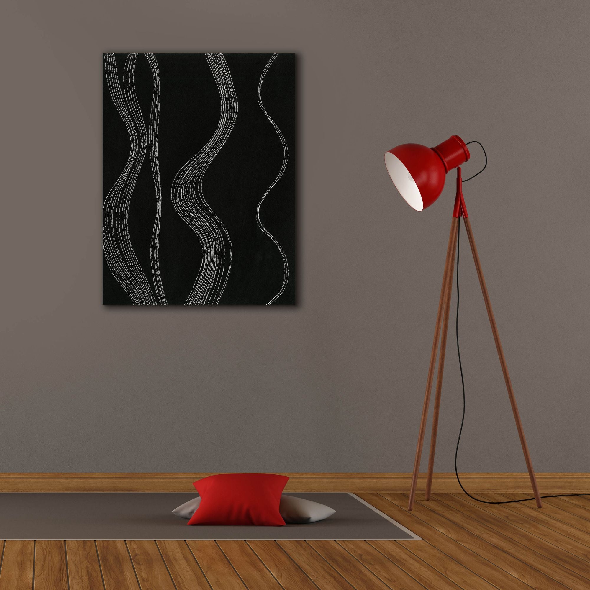 'Rippling Stitches I' by Regina Moore, Canvas Wall Art,26 x 34
