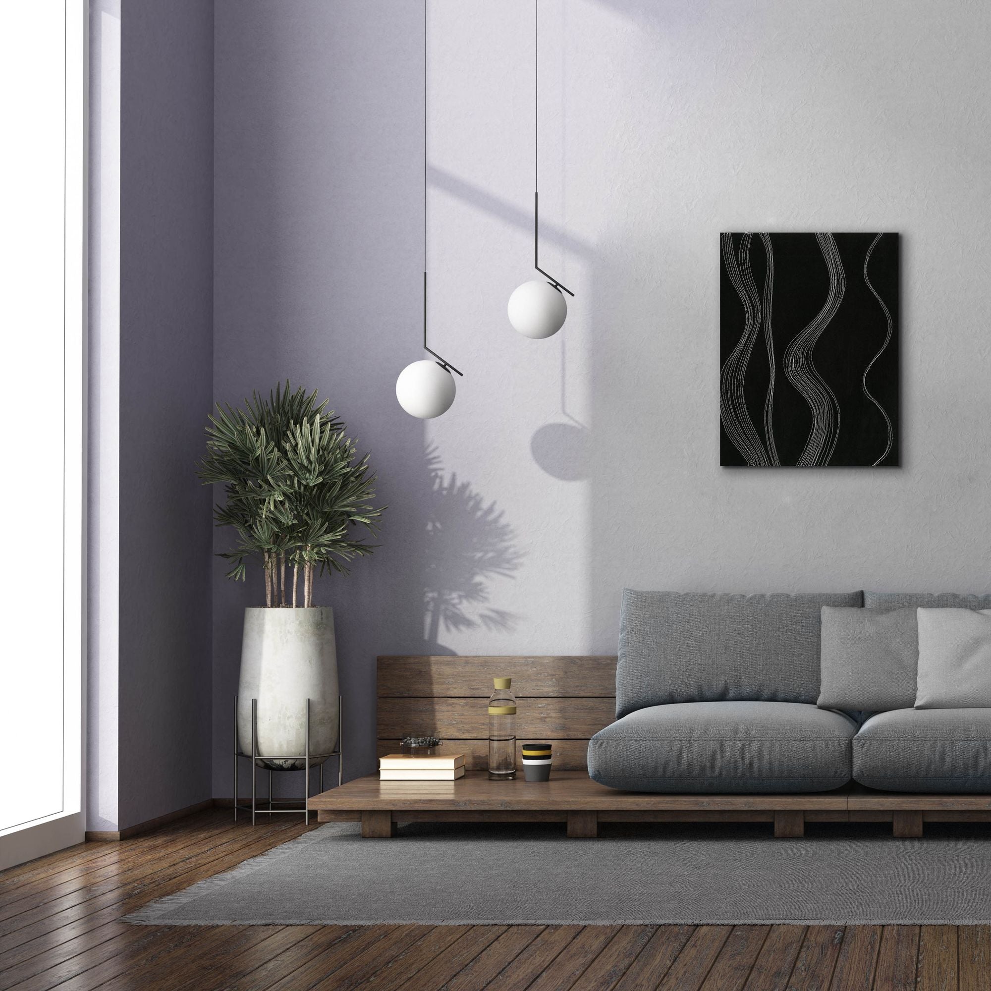 'Rippling Stitches I' by Regina Moore, Canvas Wall Art,26 x 34
