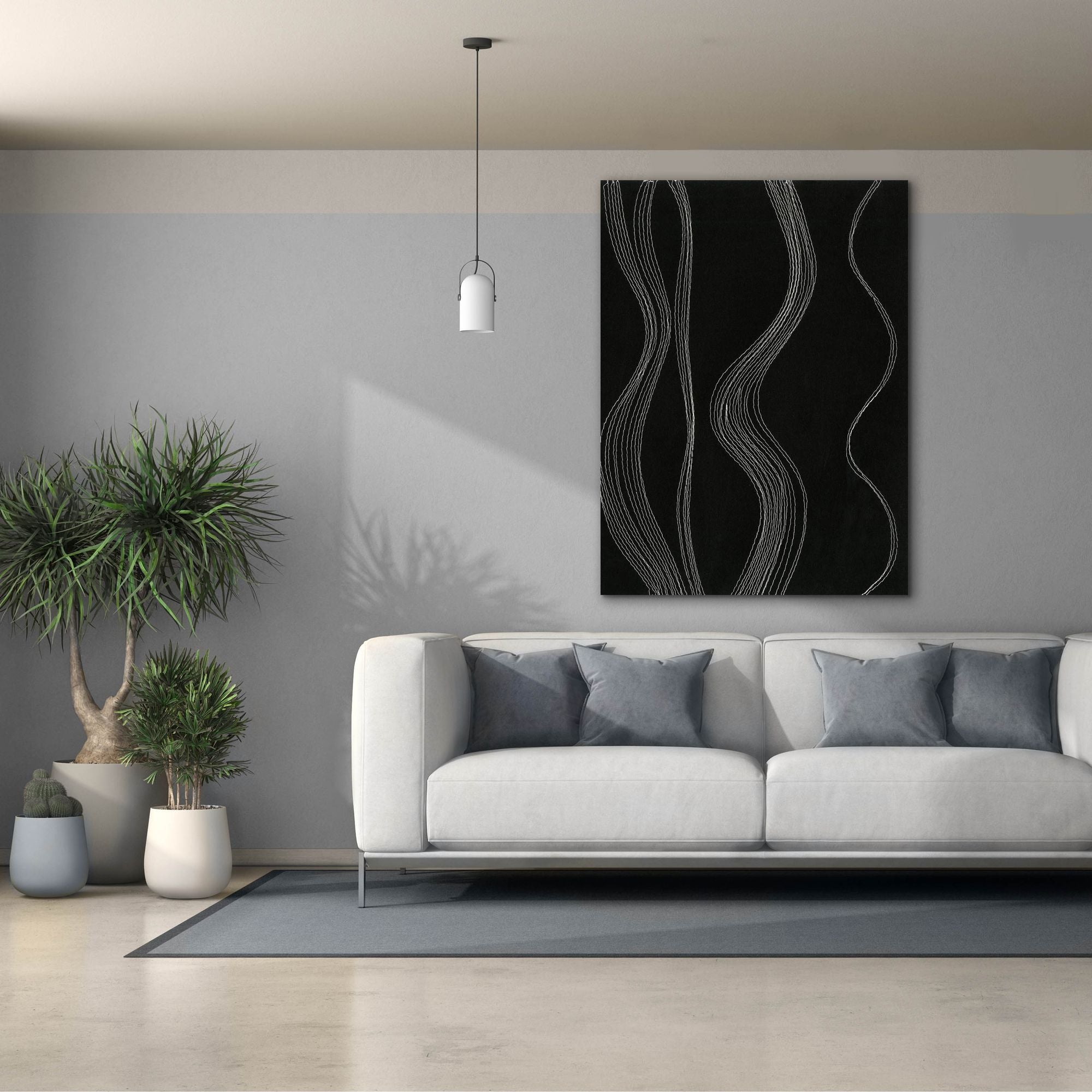'Rippling Stitches I' by Regina Moore, Canvas Wall Art,40x54