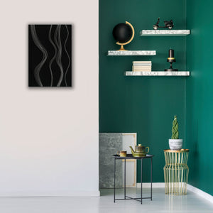 'Rippling Stitches II' by Regina Moore, Canvas Wall Art,18 x 26