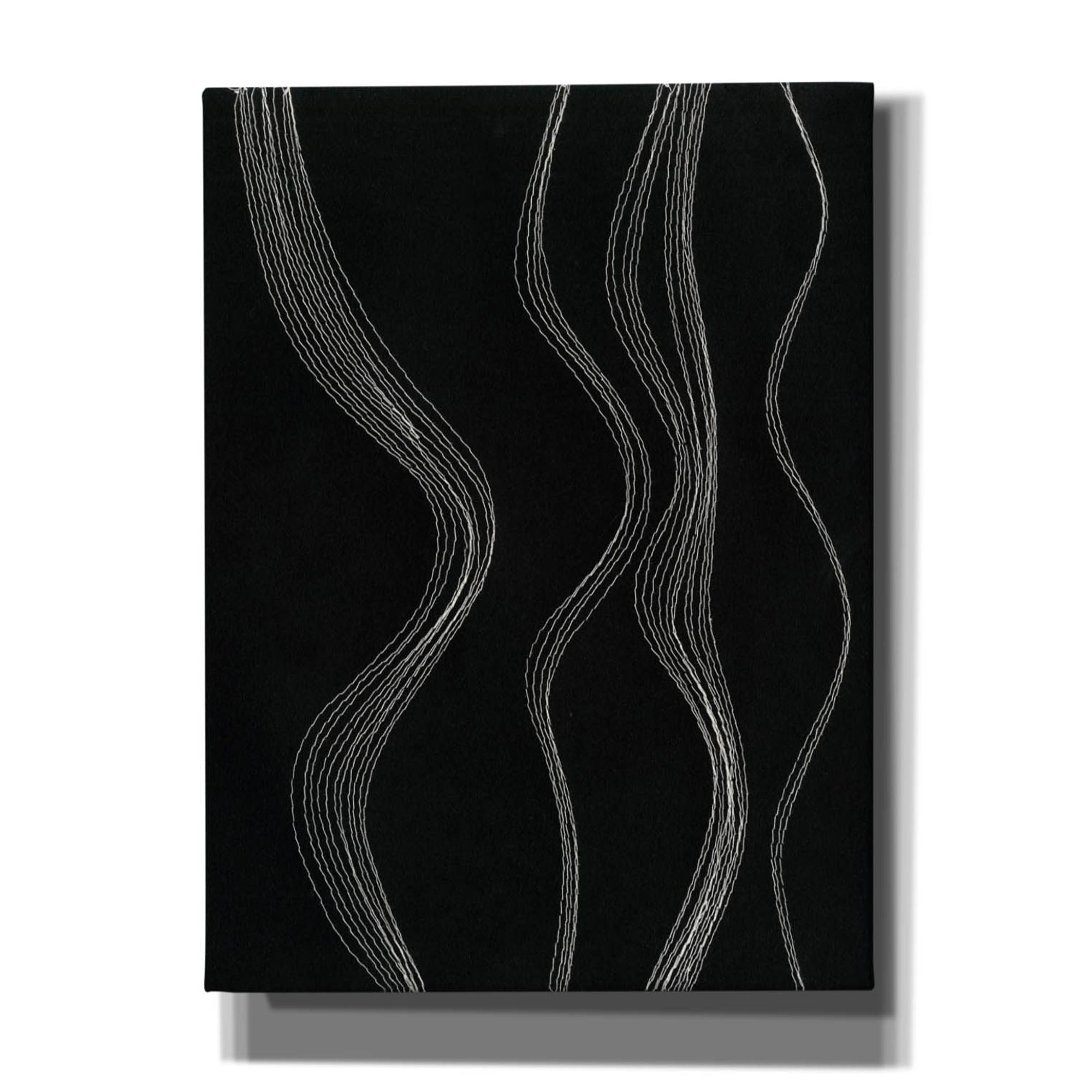 'Rippling Stitches II' by Regina Moore, Canvas Wall Art