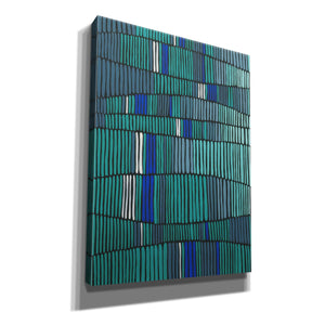 'Teal Tribal I' by Regina Moore, Canvas Wall Art