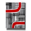'Red Interrupted II' by Regina Moore, Canvas Wall Art