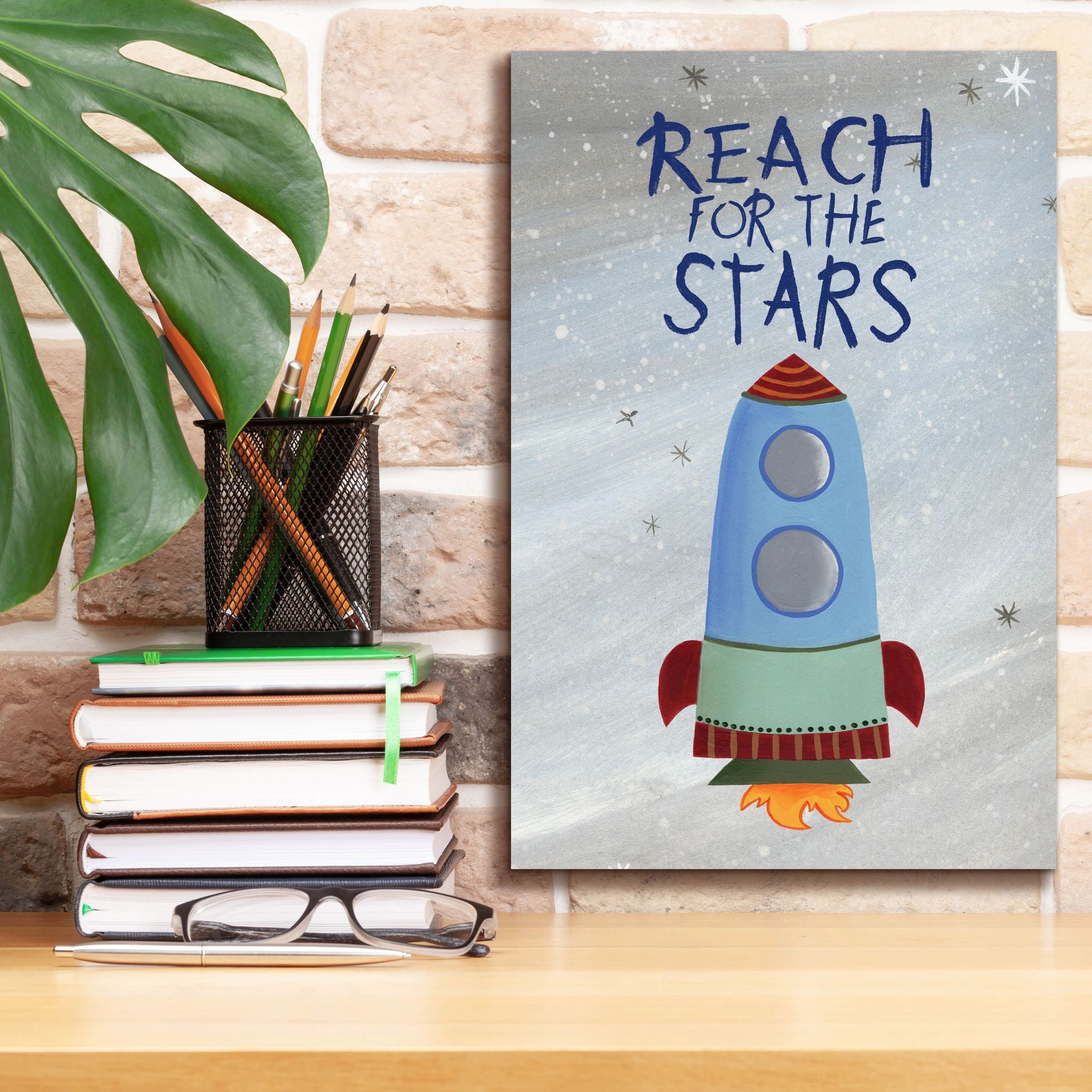 'Future Space Explorer Collection B' by Regina Moore, Canvas Wall Art,12 x 18