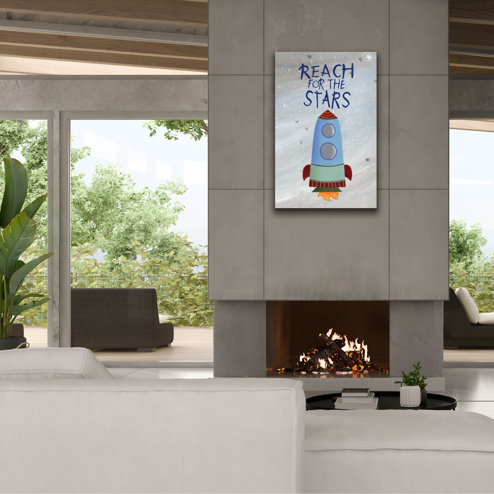 'Future Space Explorer Collection B' by Regina Moore, Canvas Wall Art,26x40