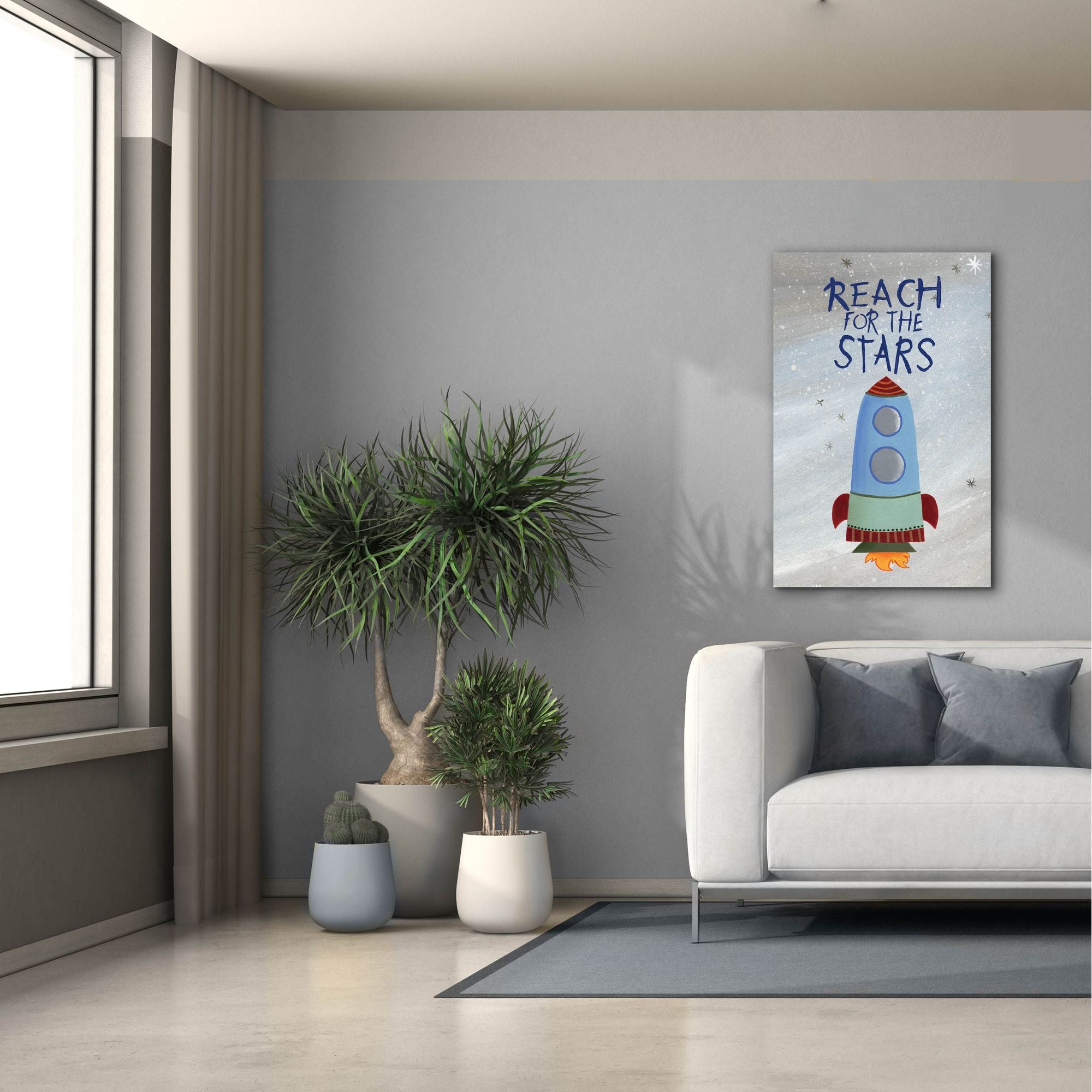 'Future Space Explorer Collection B' by Regina Moore, Canvas Wall Art,26x40